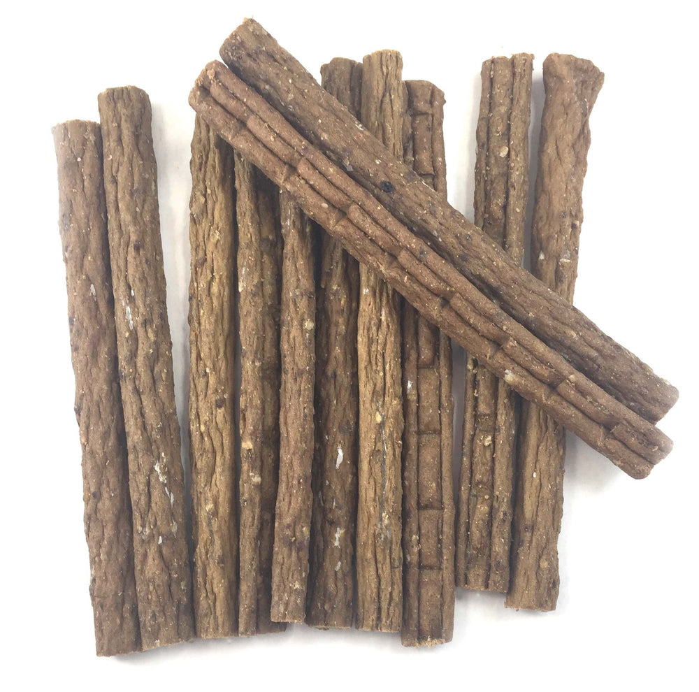 Sancho & Lola's training treats elk jerky provide easy rewards during training sessions.