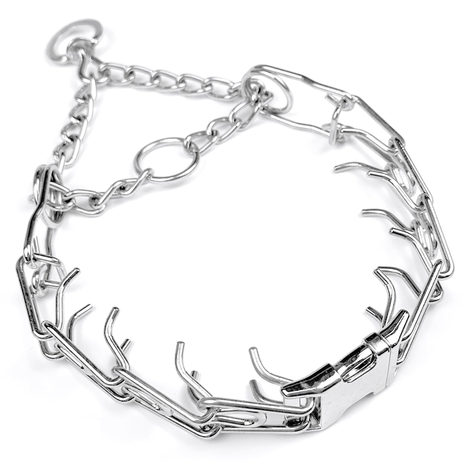 SANFENGPET No Pull collar with quick release makes easy on/off during walks.