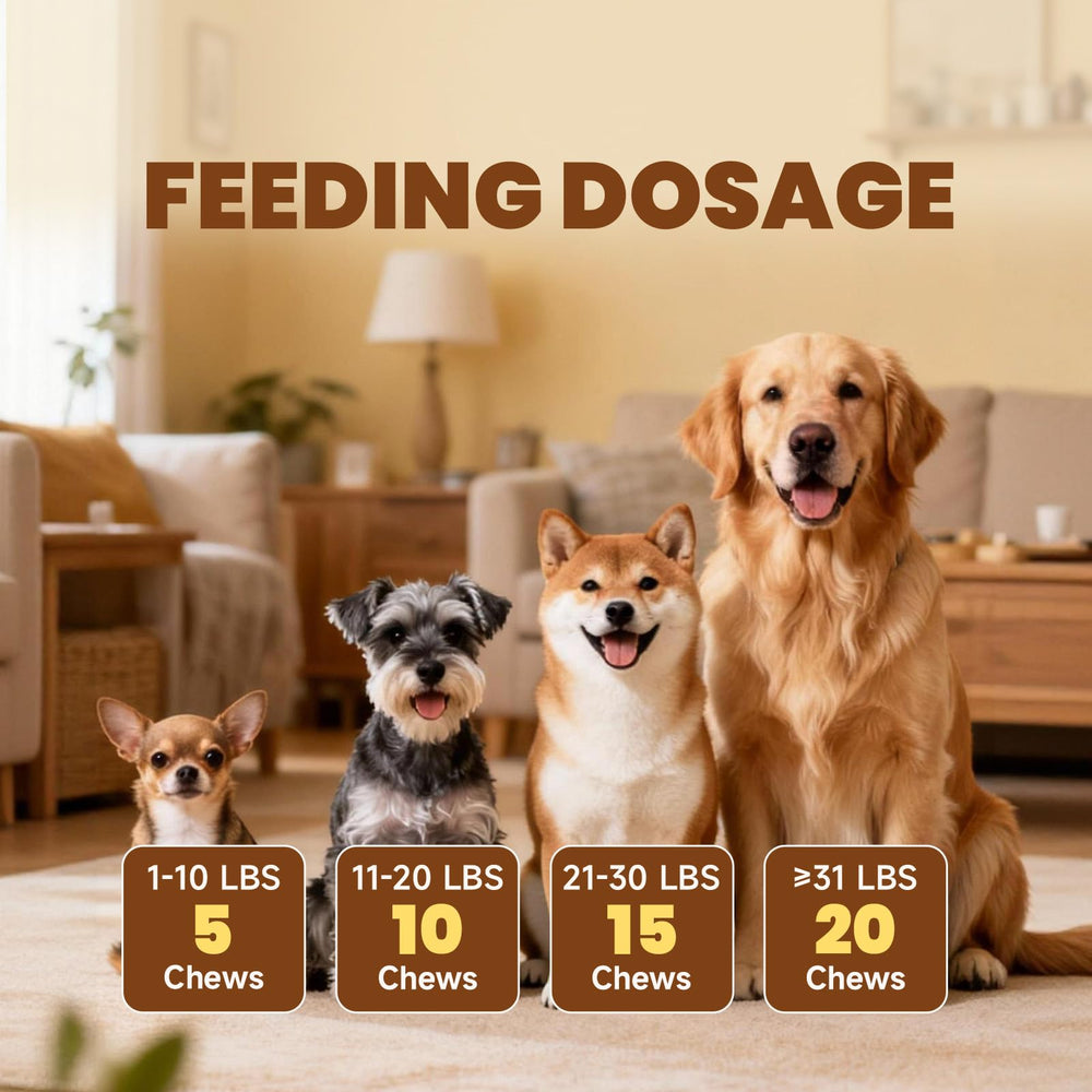 SANTKOL chews designed for daily serving with meals or as a tasty reward.