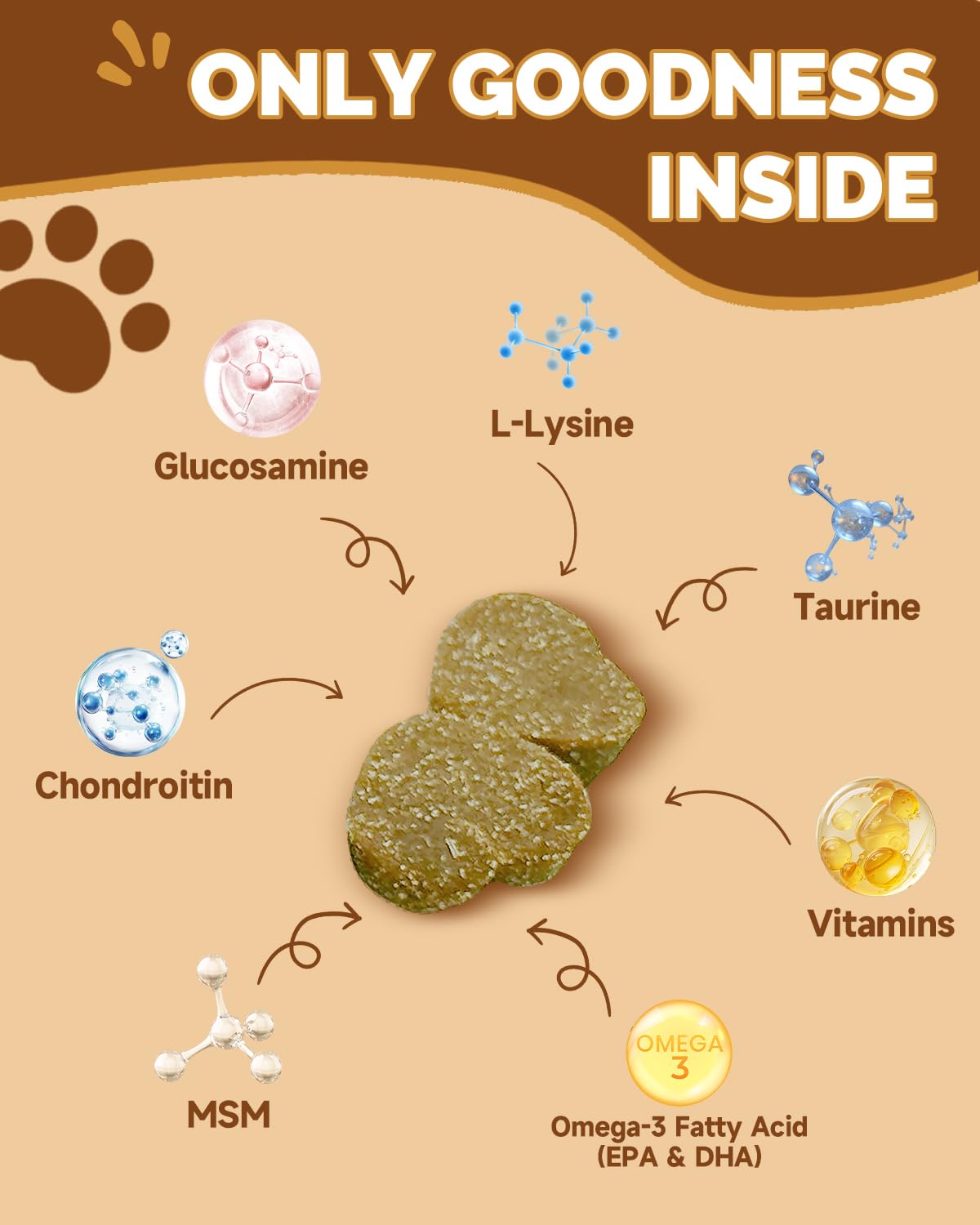 SANTKOL Mushrooms for Dogs Shiitake dust highlights antioxidants and coat shine