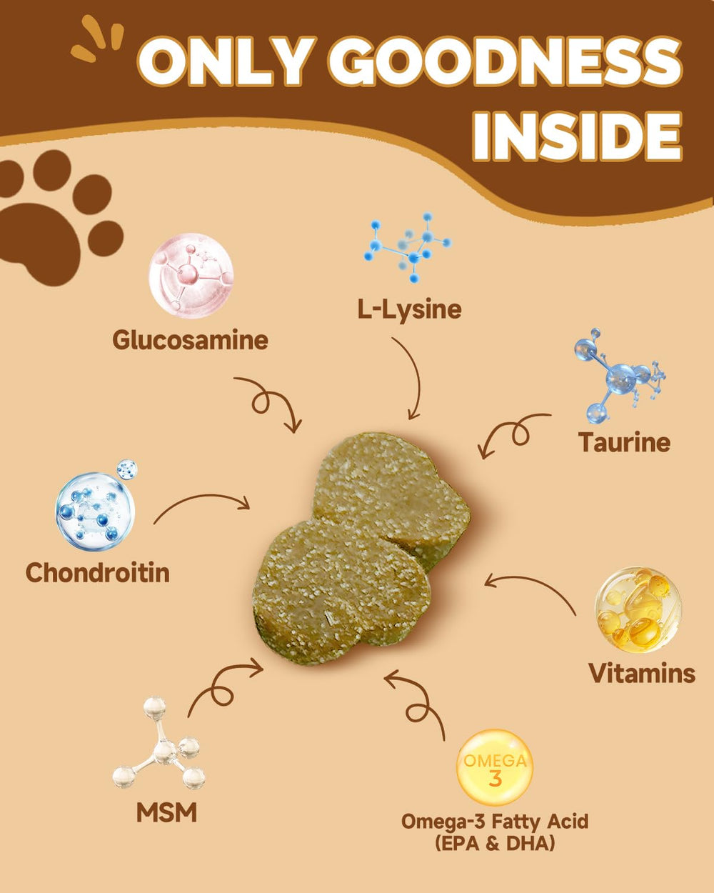 SANTKOL Mushrooms for Dogs Shiitake dust highlights antioxidants and coat shine