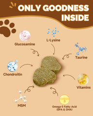 SANTKOL Mushrooms for Dogs Shiitake dust highlights antioxidants and coat shine