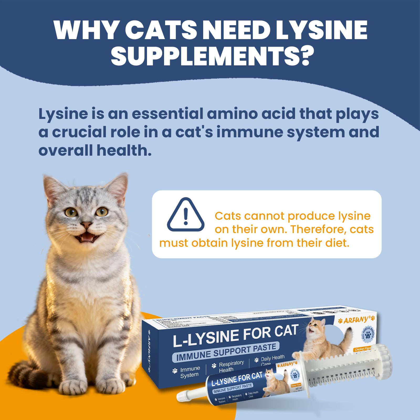 SANTKOL L-Lysine cats paste texture showing smooth feedable consistency