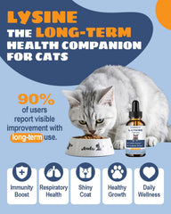 SANTKOL Lysine drops dosing demonstrates easy measuring for consistent use.