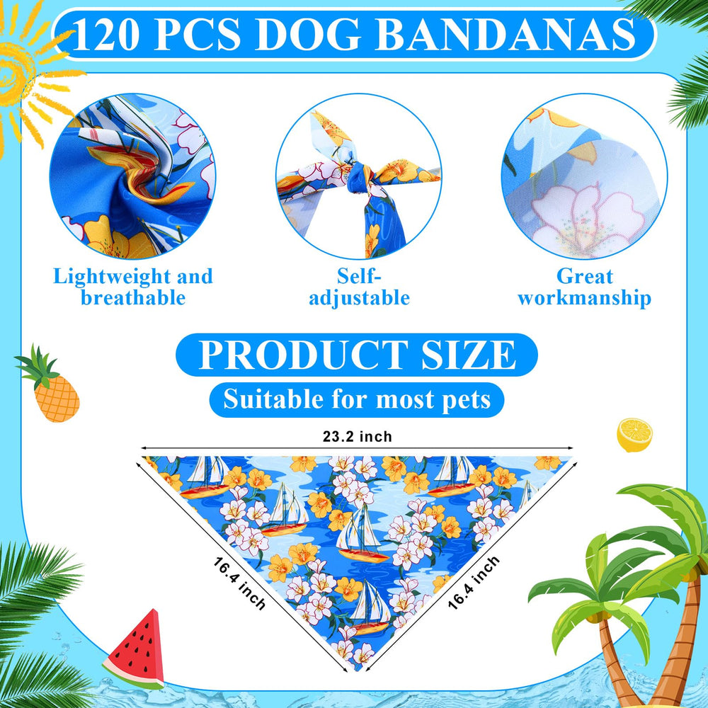 Sanwuta pineapple-pattern bandana adds cheerful beach-ready look.