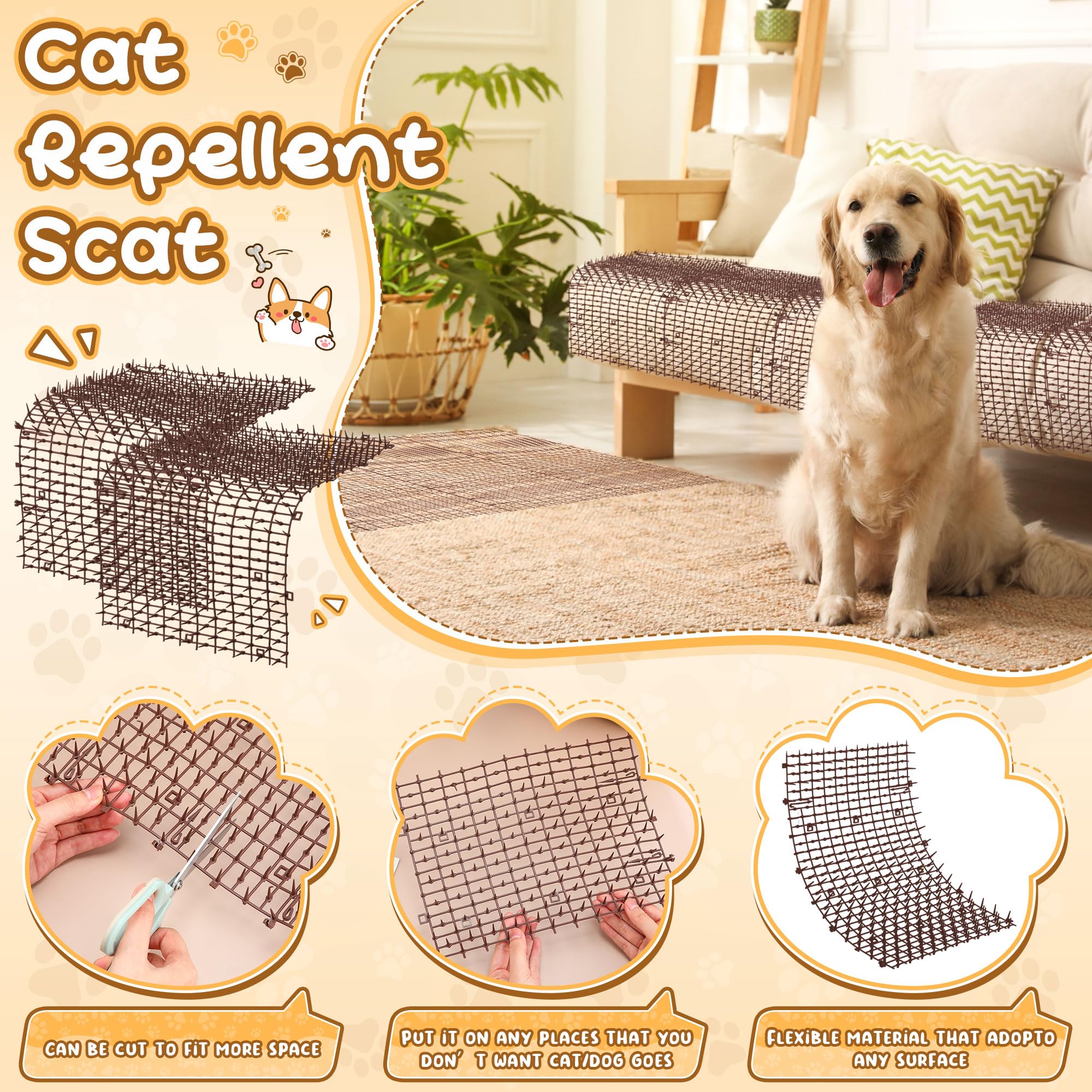 Sanwuta mat on fence helps protect yard boundaries.