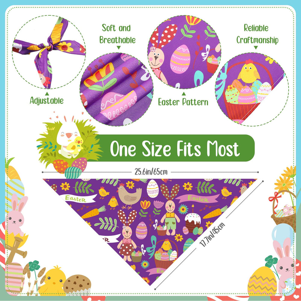 Sanwuta adjustable dog bibs provide breathable comfort during spring celebrations.