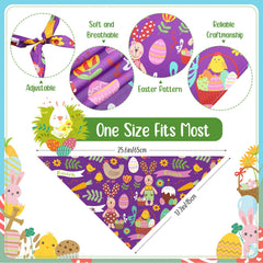 Sanwuta adjustable dog bibs provide breathable comfort during spring celebrations.