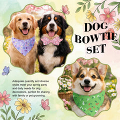 Sanwuta spring bandana floral design adds colorful charm to daily walks