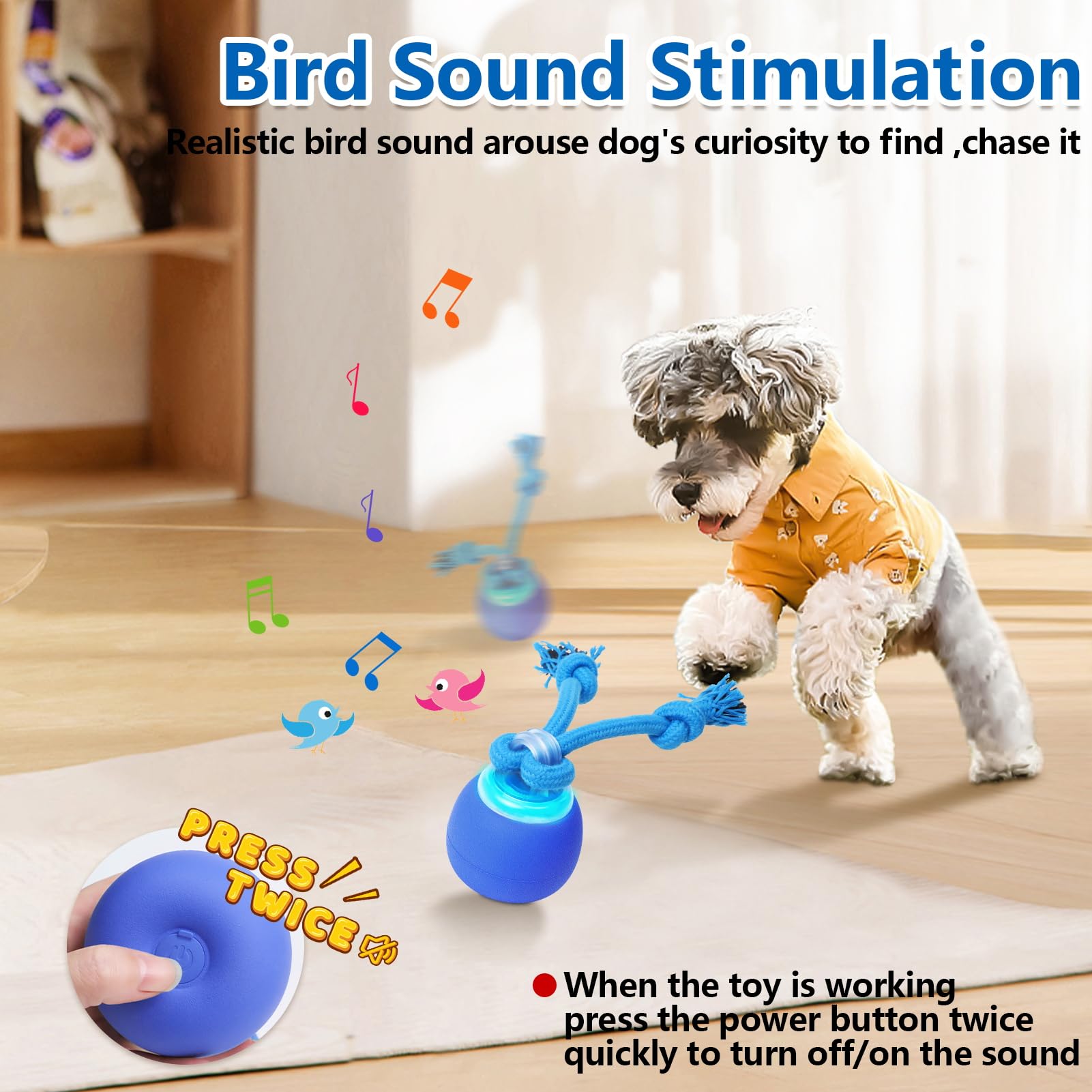 Saolife compact 2.9-inch ball ideal for small and medium dogs.