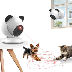 Saolife laser cat toy with random trajectory to boost indoor play.