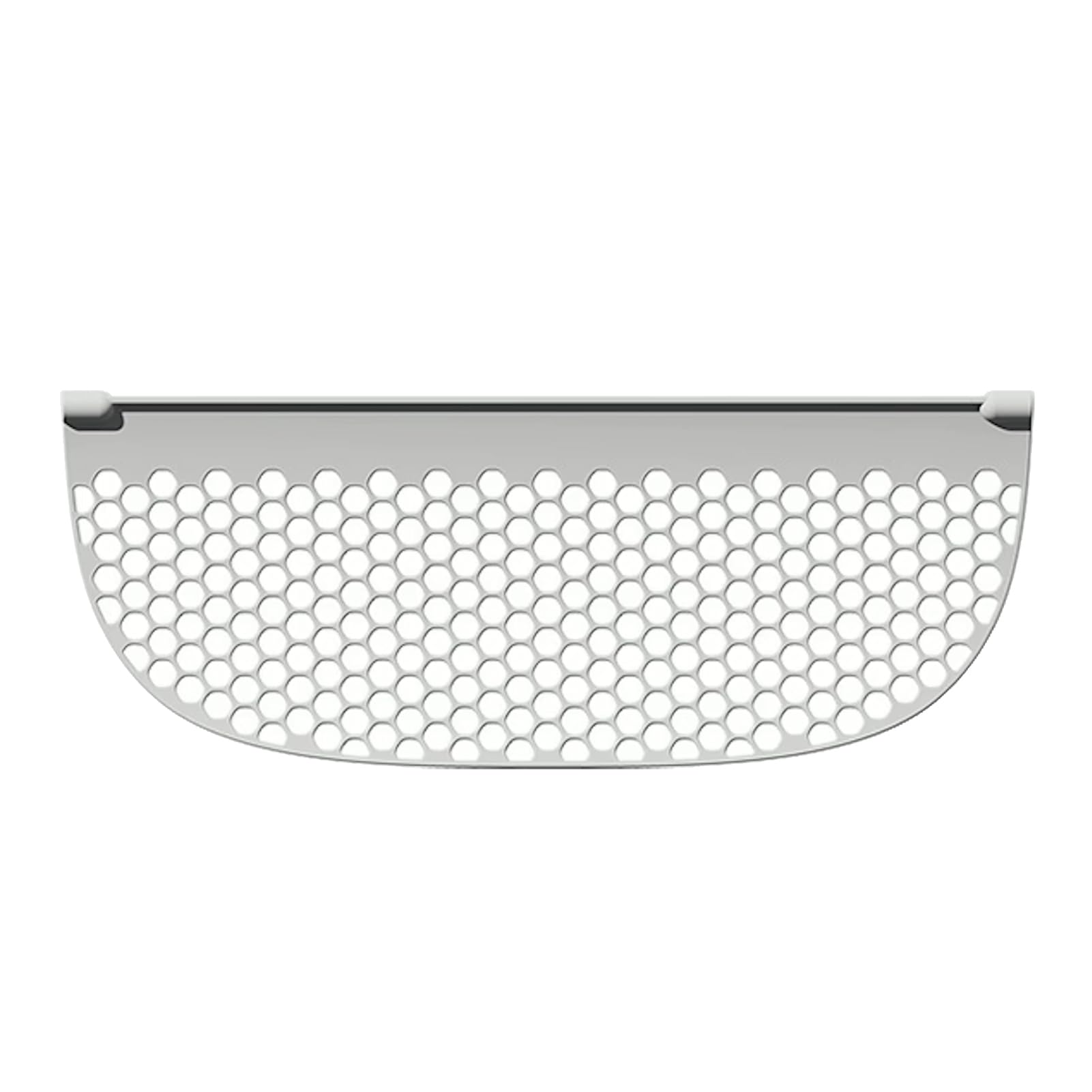 SAROSORA Cat Litter Sifter close-up highlighting a fine opening for small litter particles.