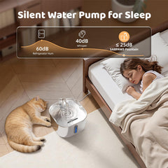 SARPAWS 5V pump powering a smooth flow