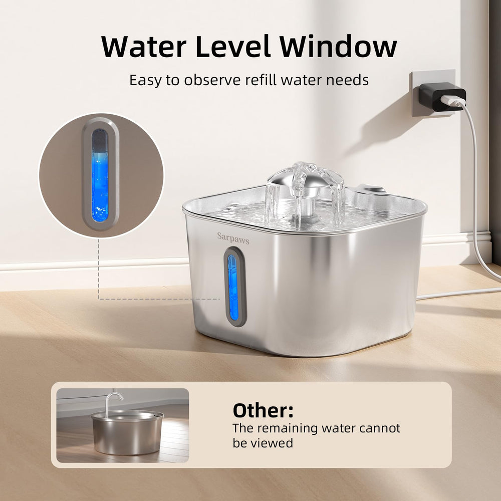 Sarpaws dishwasher-safe parts simplify cleaning and maintenance.