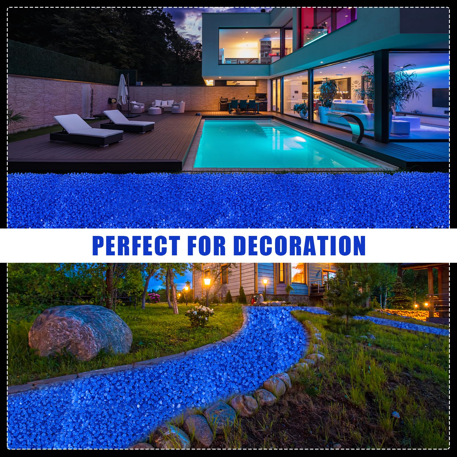 Sasylvia glow rocks safe material suitable for home and pets.