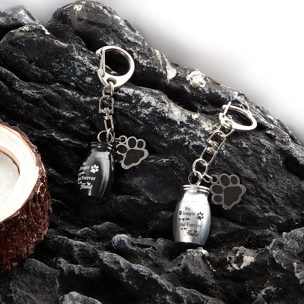 Sasylvia keychain with velvet storage bags protects keepsakes