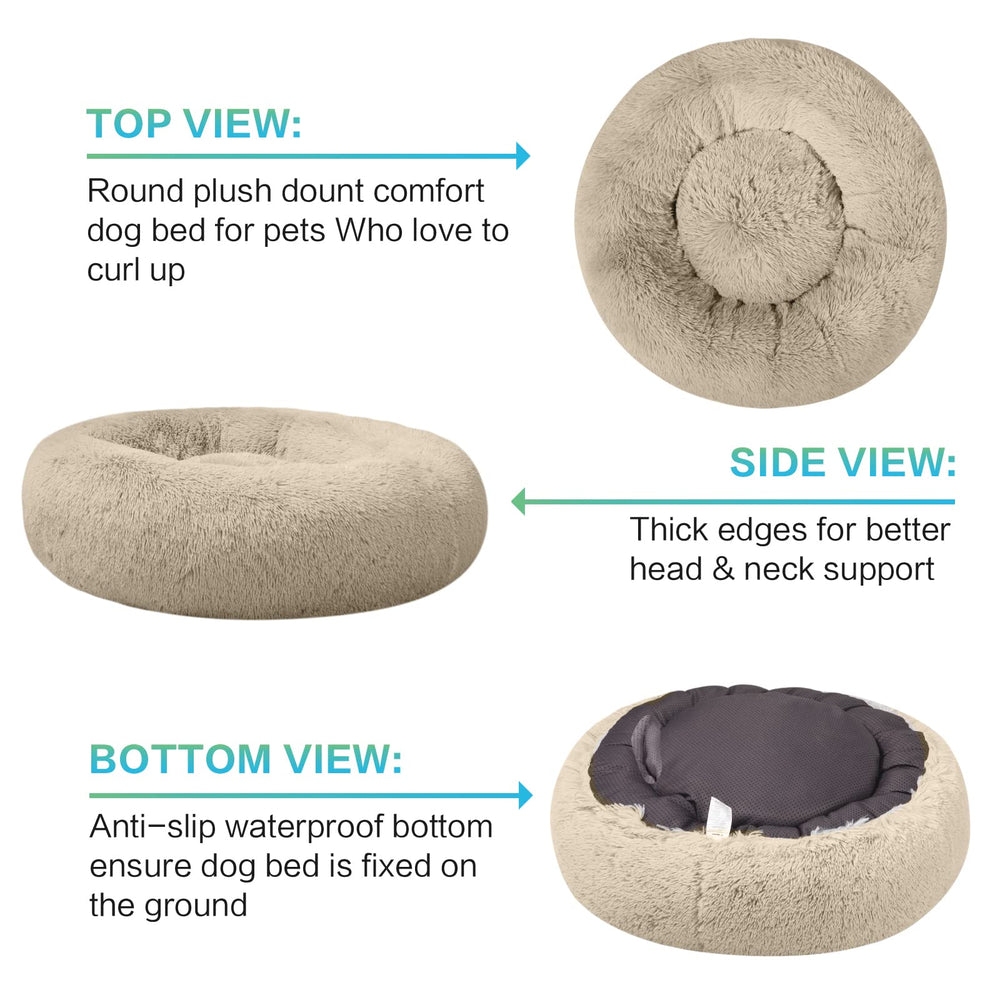 SAVFOX non-slip base with silicone dots keeps the bed in place