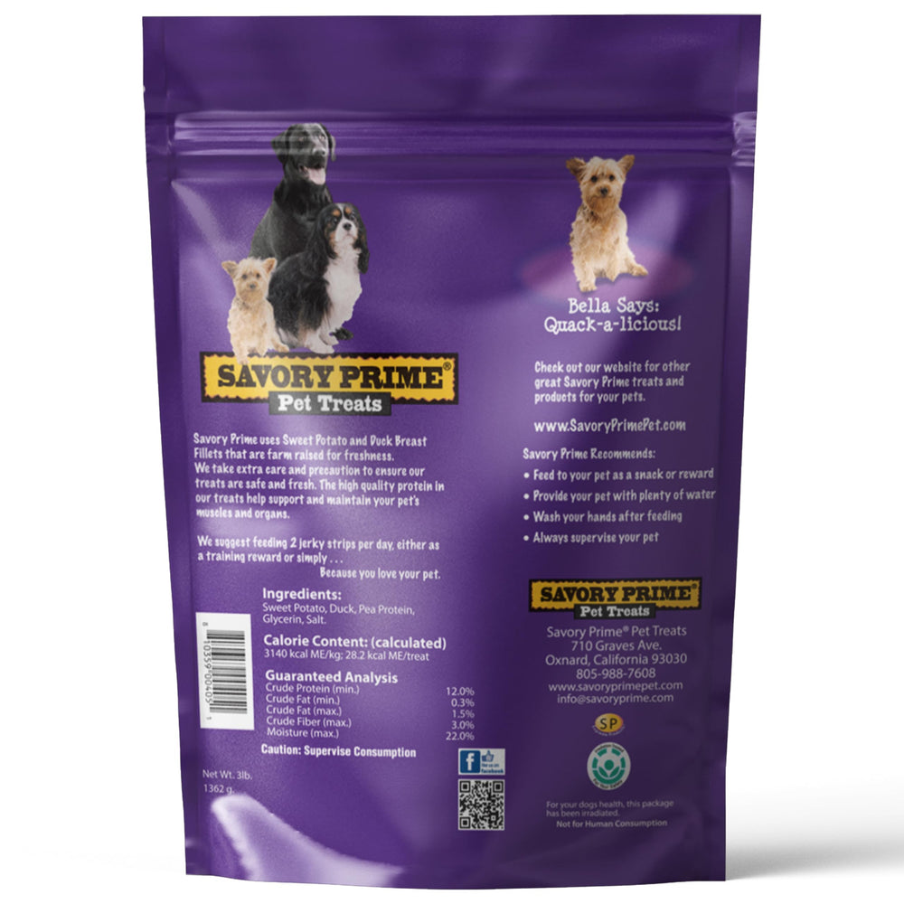 Savory Prime packaging highlights limited ingredients