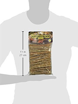 Savory Prime Rawhide Twist Stick close-up, built for long-lasting chomping.