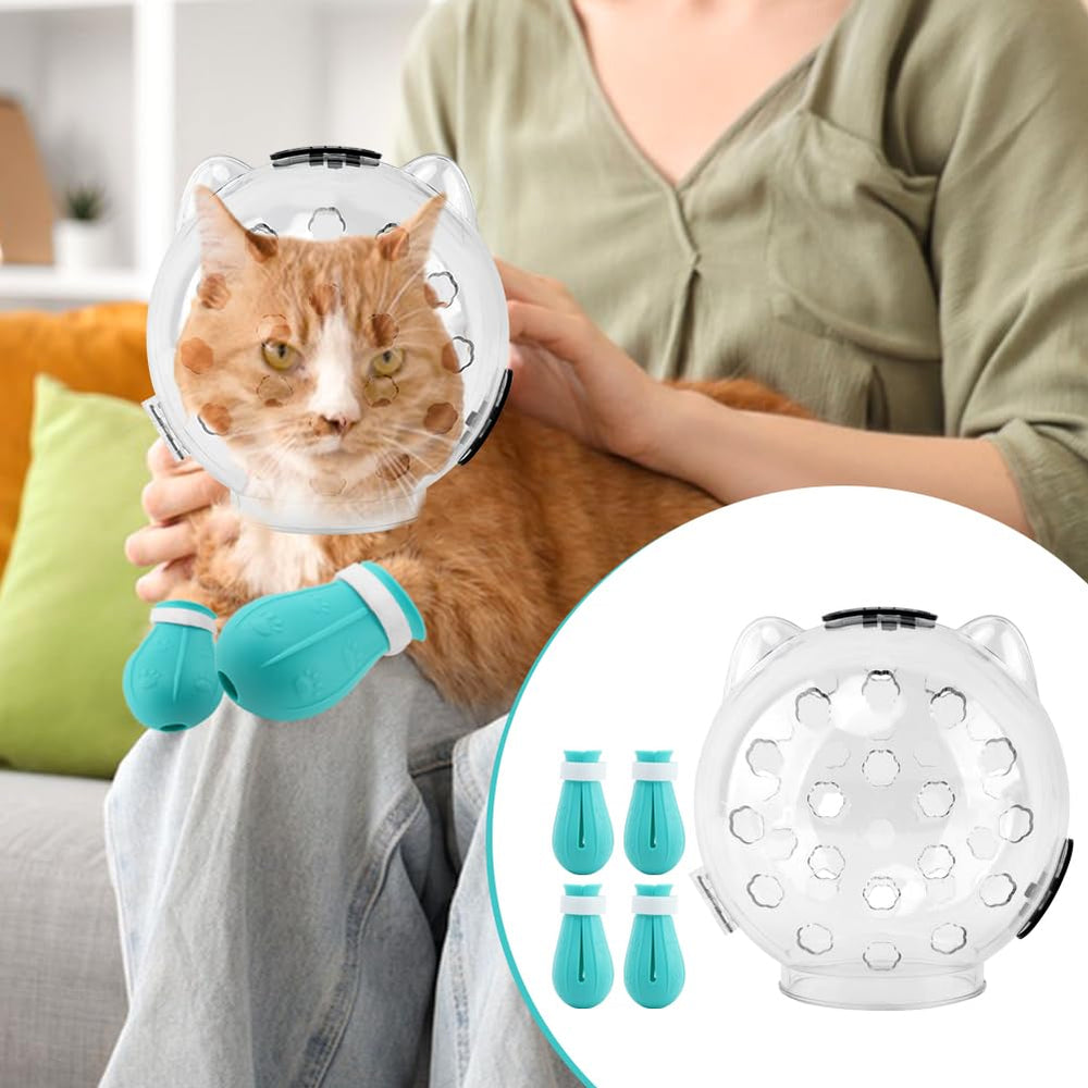 Saycker durable materials—PET muzzle and silicone boots for long-lasting use.