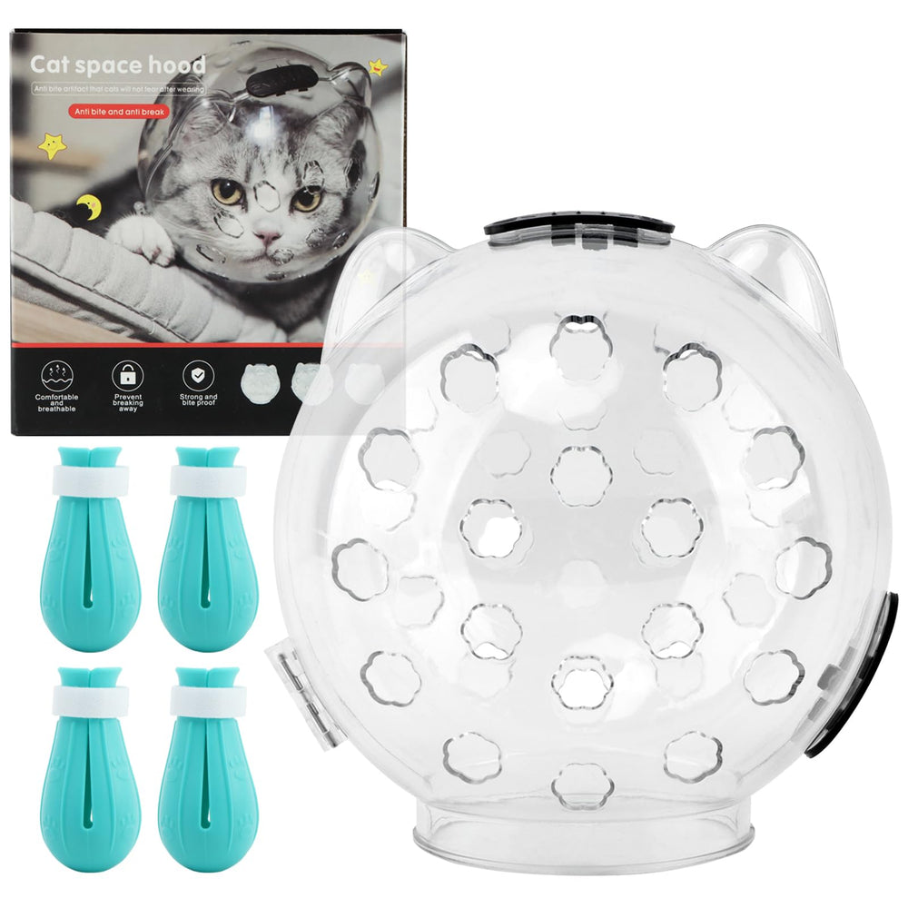 Saycker grooming set protects paws and furniture during baths and trimming