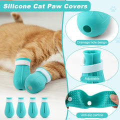 Saycker silicone paw boots provide anti-slip protection and quick-drying wear.