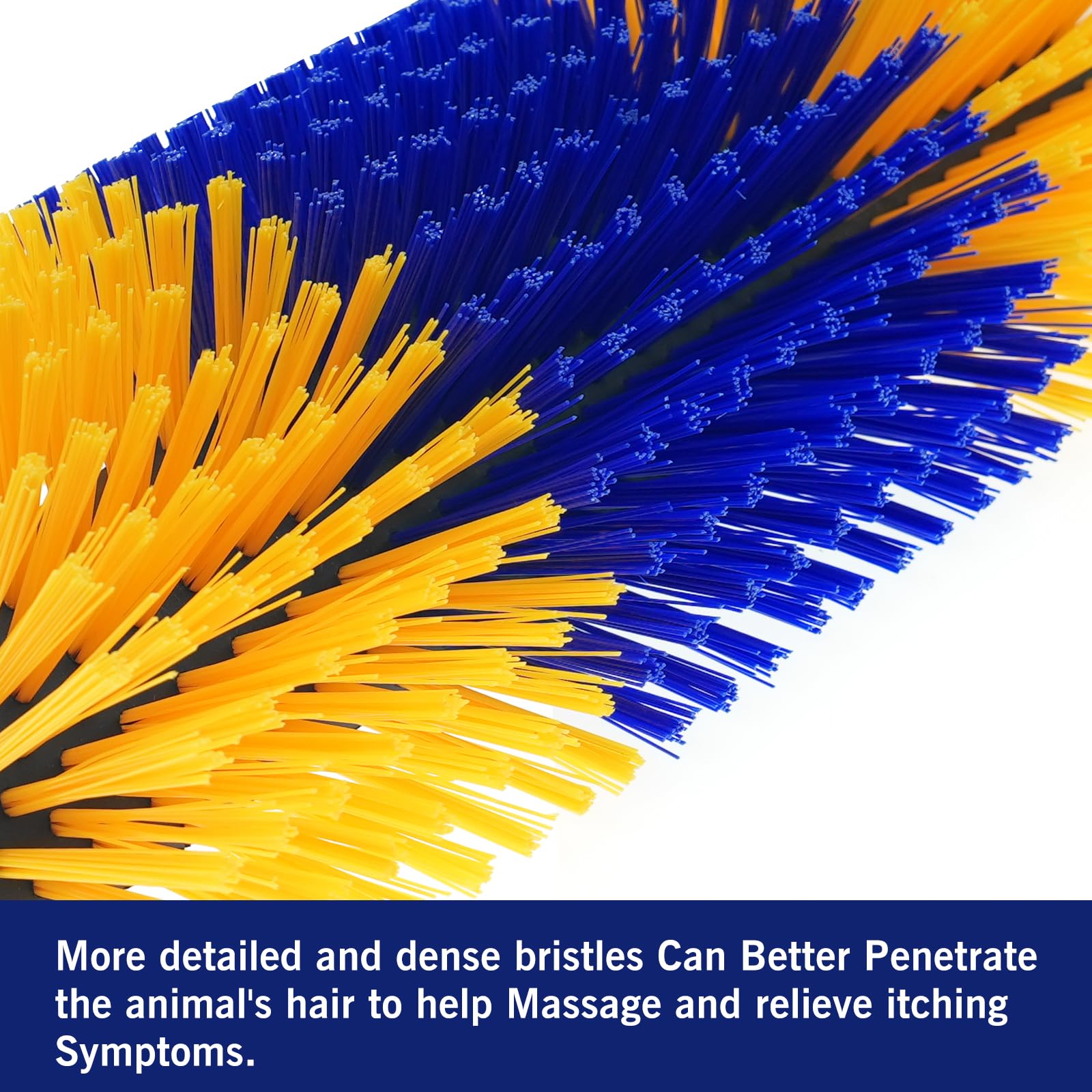 Sayutie easy-install corral brush simplifies attachment for outdoor grooming