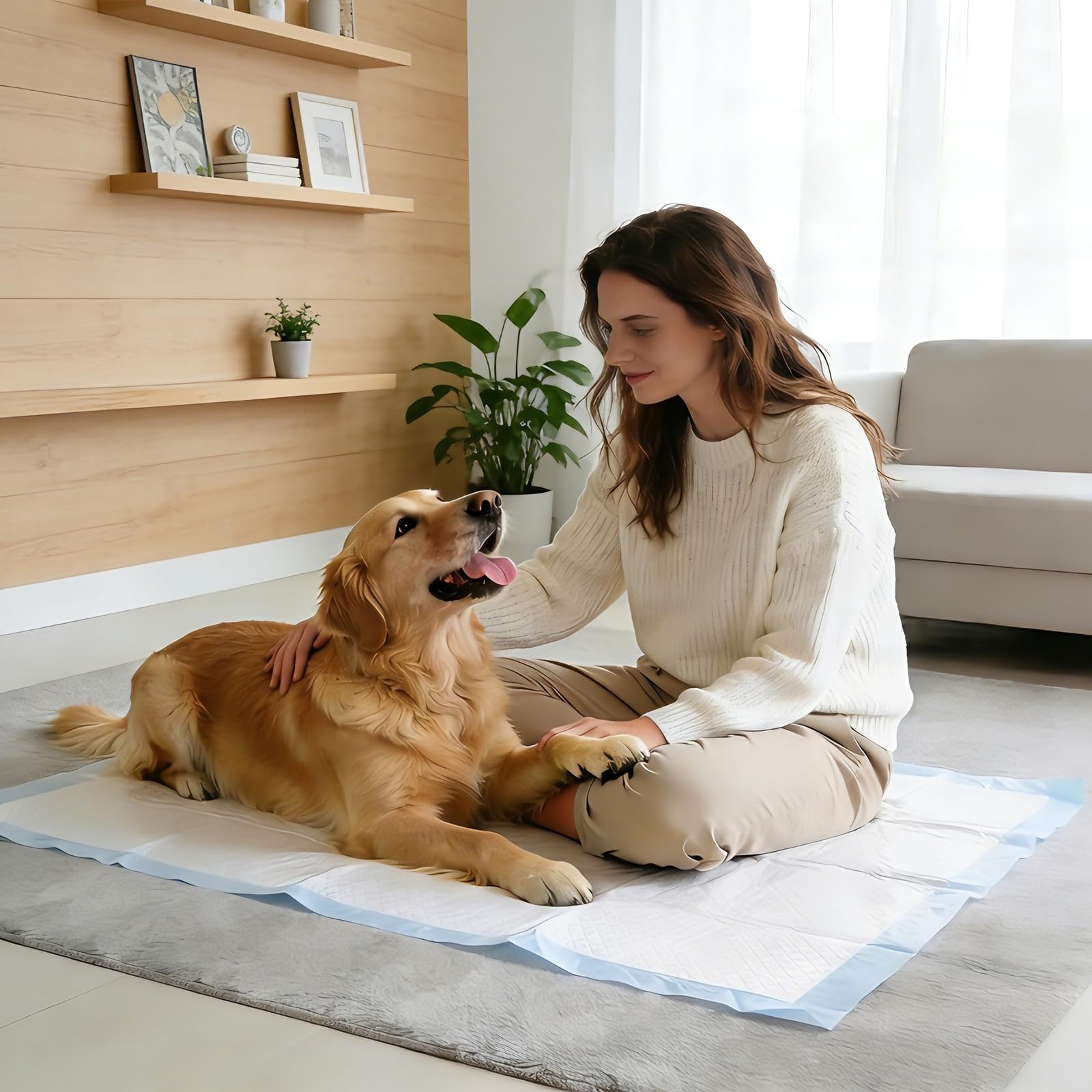 SCLOSE pads demonstrate quick-dry absorption for busy households.