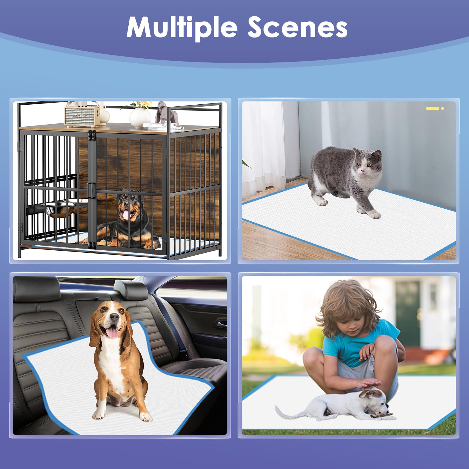 SCLOSE six-layer durable design resists tears from active puppies.