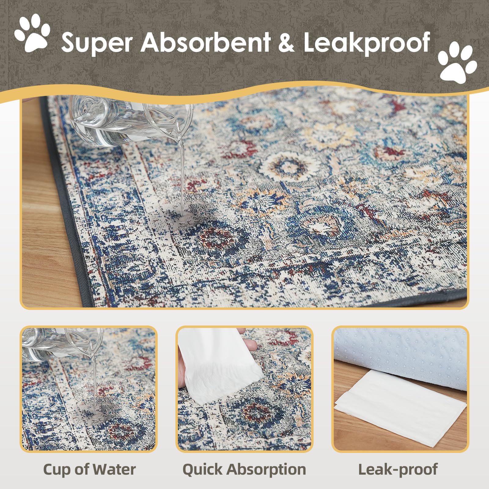 SCLOSE pad with absorbent core locks moisture quickly