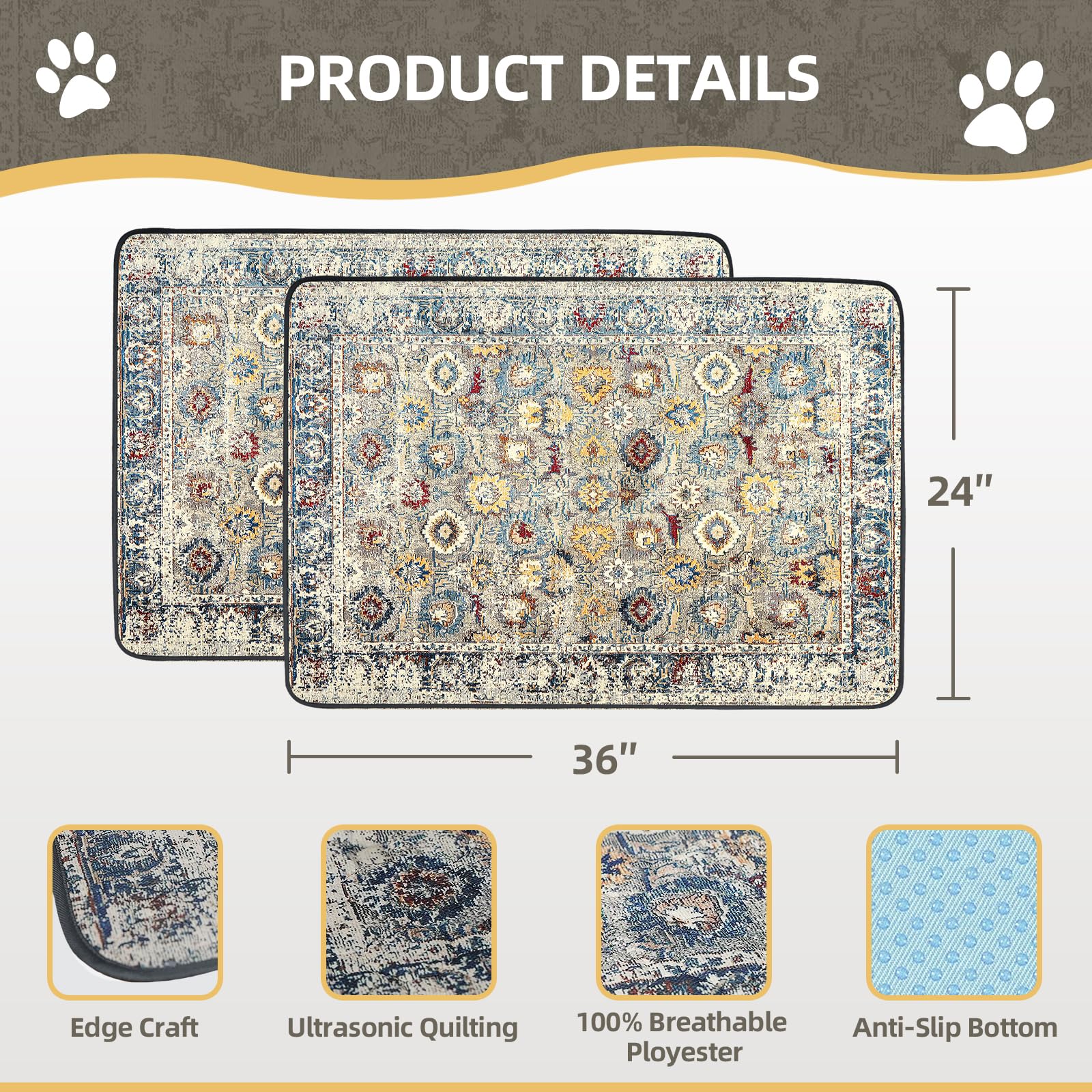 SCLOSE pad used as crate or whelping mat for puppies