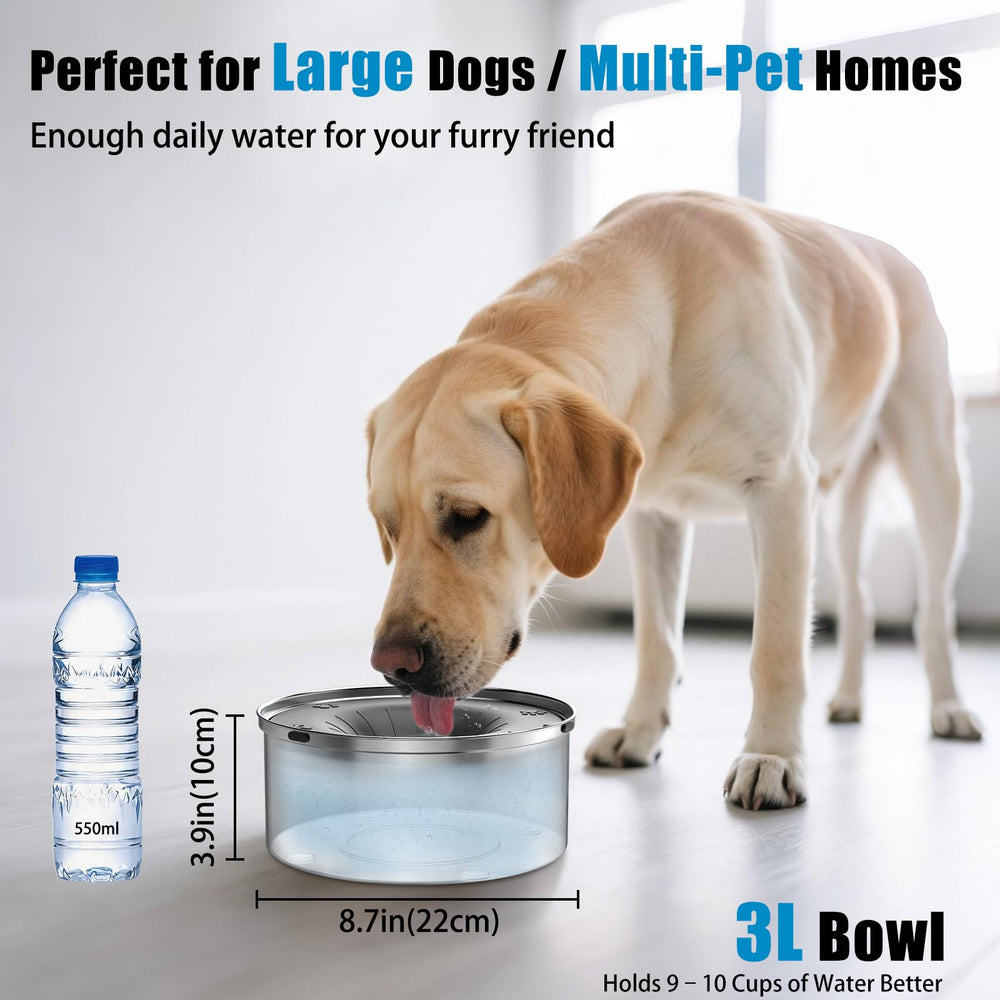 SCHITEC 3L bowl for medium to large dogs and multi-pet homes.
