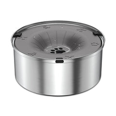 SCHITEC dog water bowl no spill 40oz keeps floors dry during messy drinking