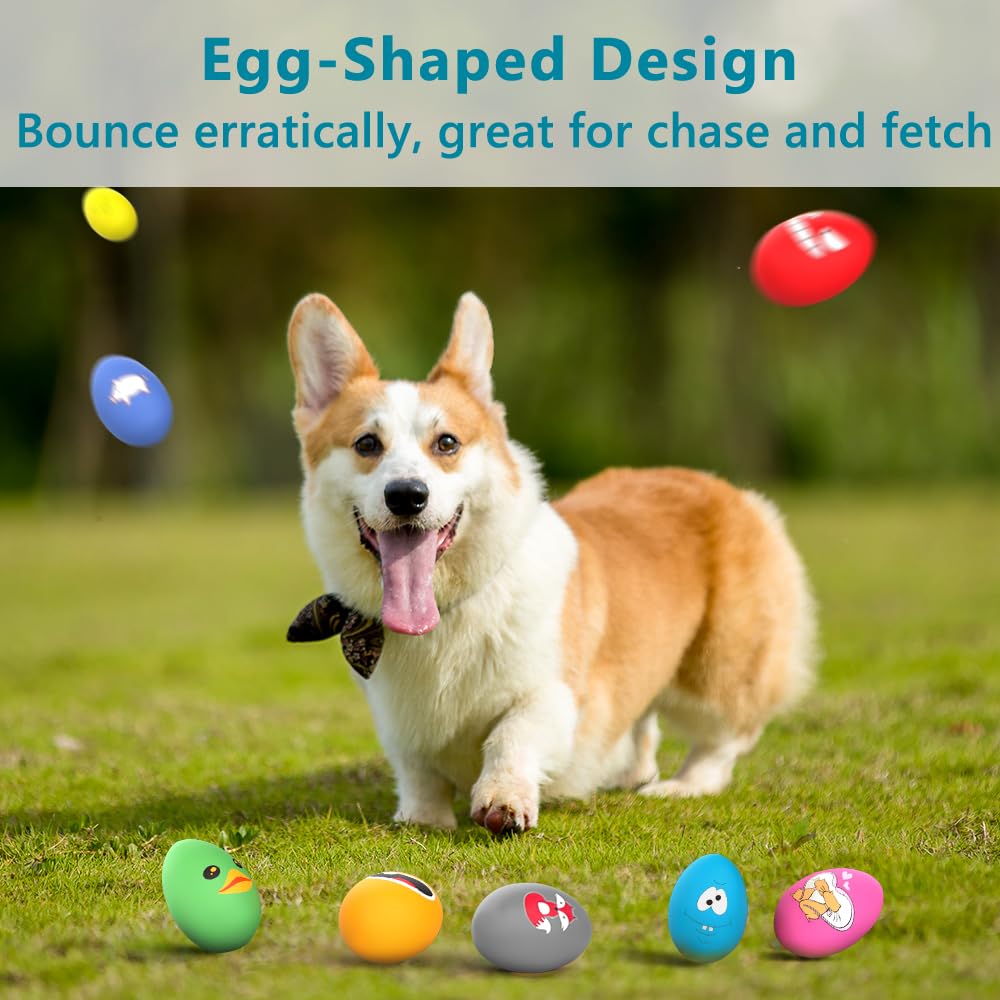 SCHITEC yellow egg toy with patterns for lively indoor fun.