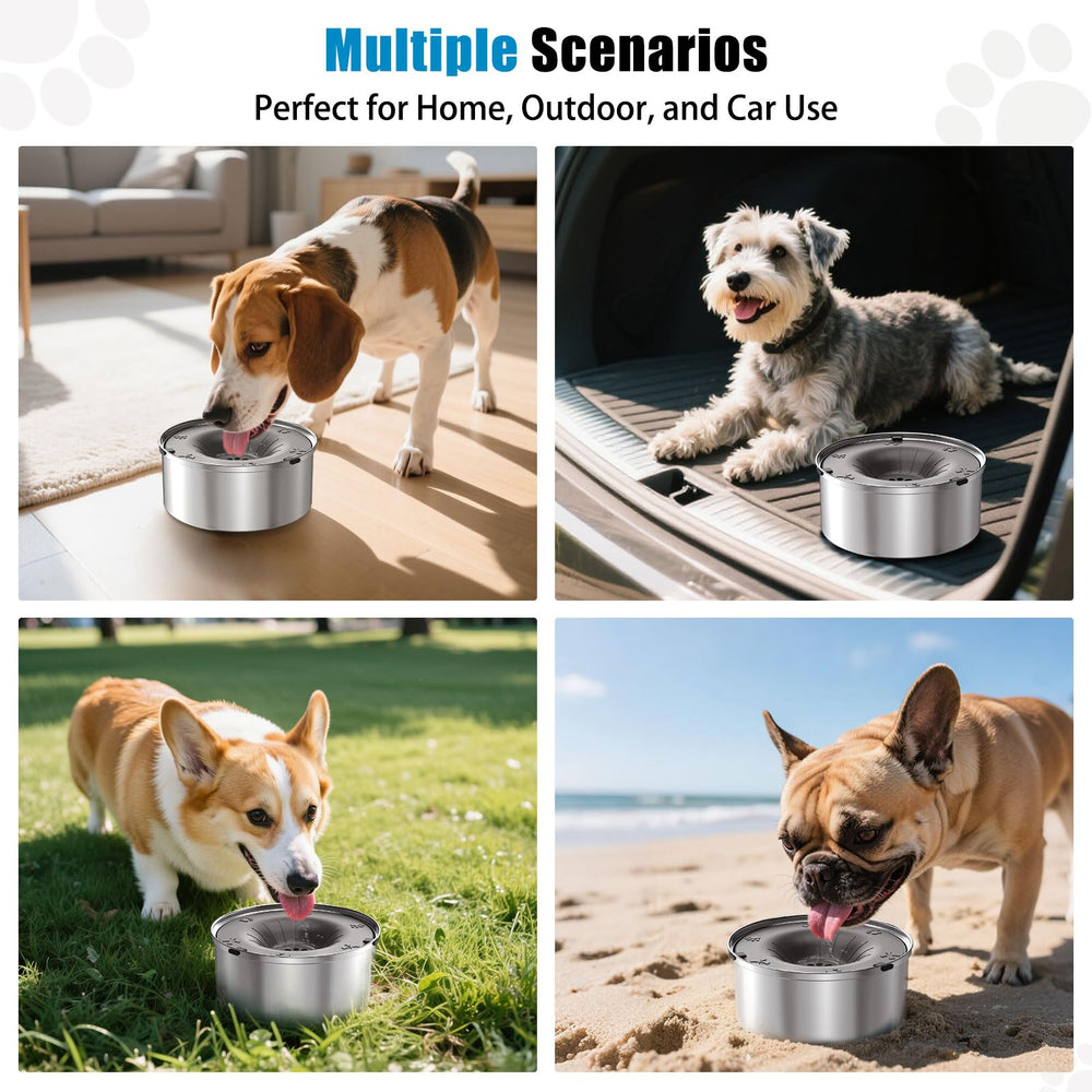 SCHITEC travel-friendly no-spill bowl for car trips