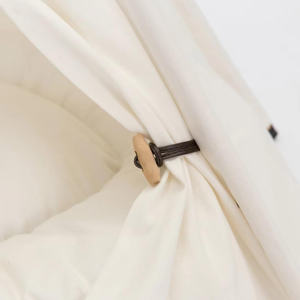 SCNBOM Pet Teepee easy-assembly steps included for quick setup