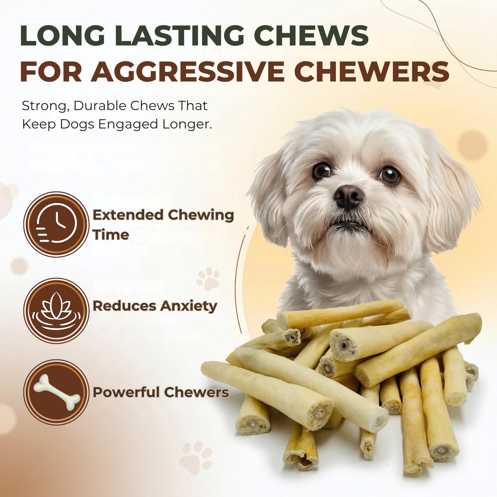 Scooby Cheww Safe rawhide alternative easy on digestion.