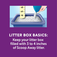 Scoop Away Meadow Fresh odor-control formula reduces smells on contact