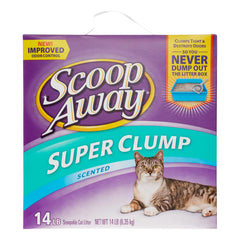 Scoop Away Fresh Scent packaging shown for convenient storage and setup.