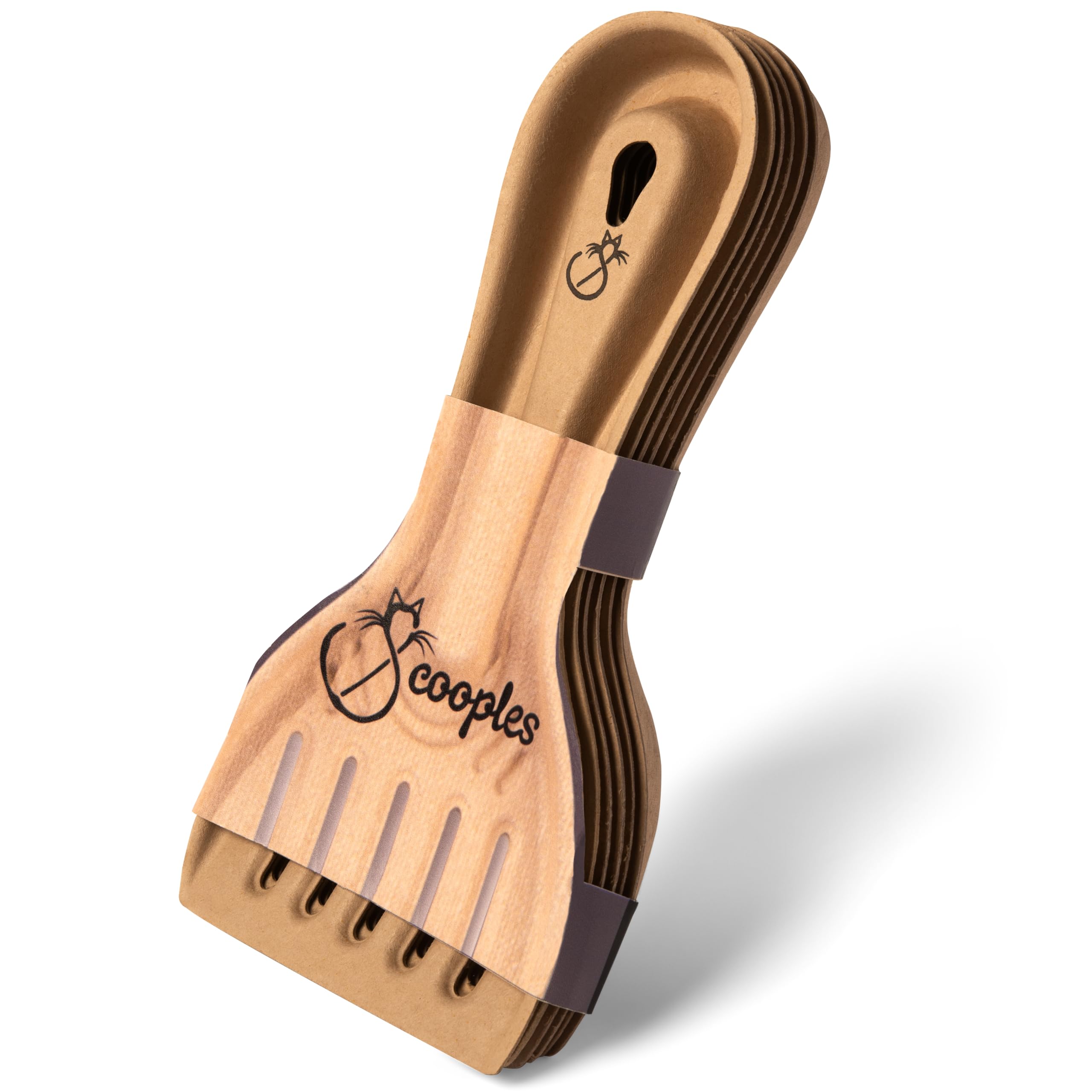 Scooples disposable-cat-litter-scoop for quick cleanup