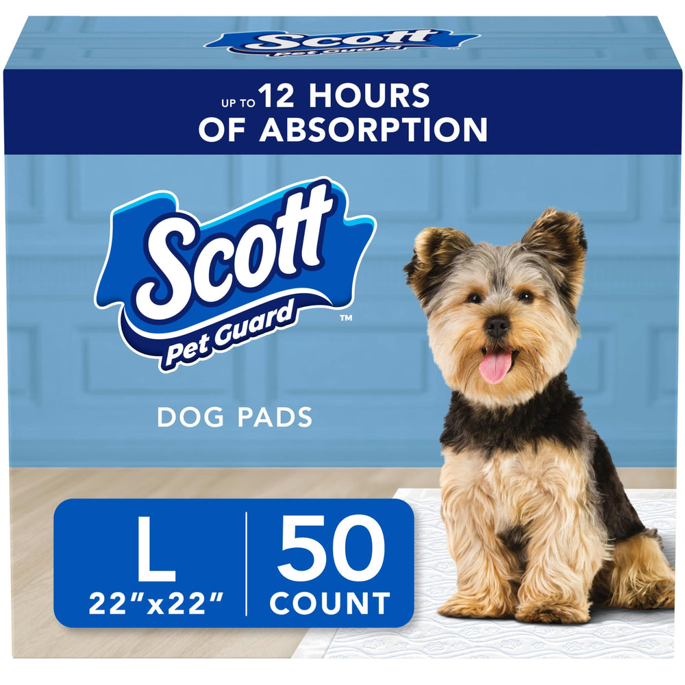 Scott Pet Guard Dog Pads 22-by-22 pack ideal for easy home potty training