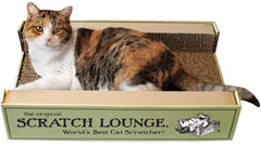 Scratch Lounge XL with reversible honeycomb construction for longer-lasting scratching.