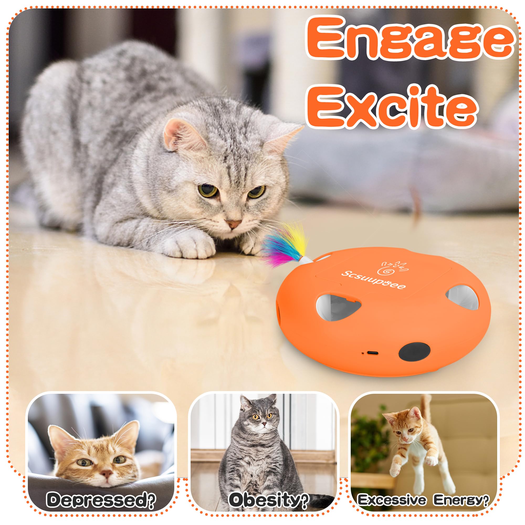 Scsuupoee seven-hole design enhances hunting-like play at home.