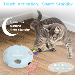 Scsuupoee toy shows a rounded box design protecting claws and preventing tipping