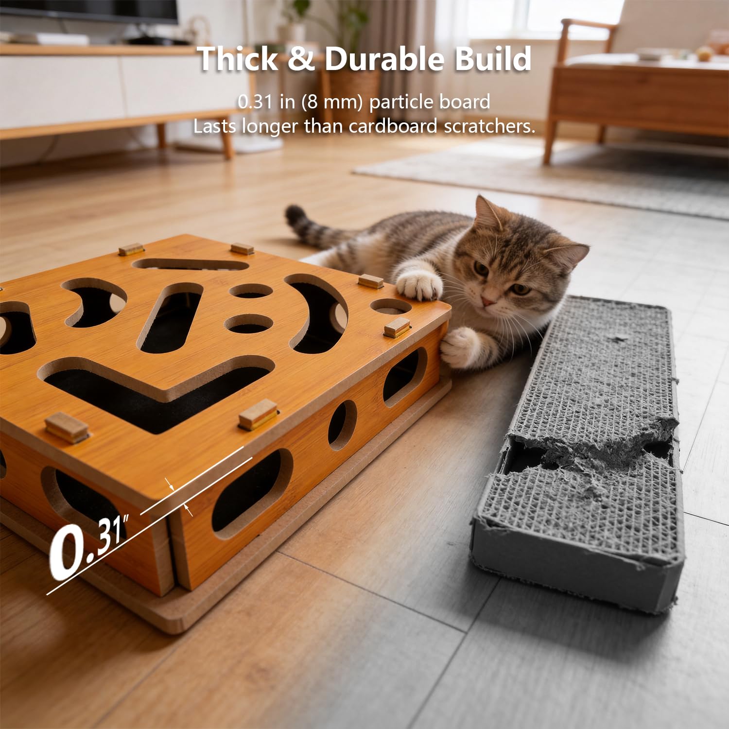 SDALU scratch puzzle maze with bell ball invites exploration and interactive play.