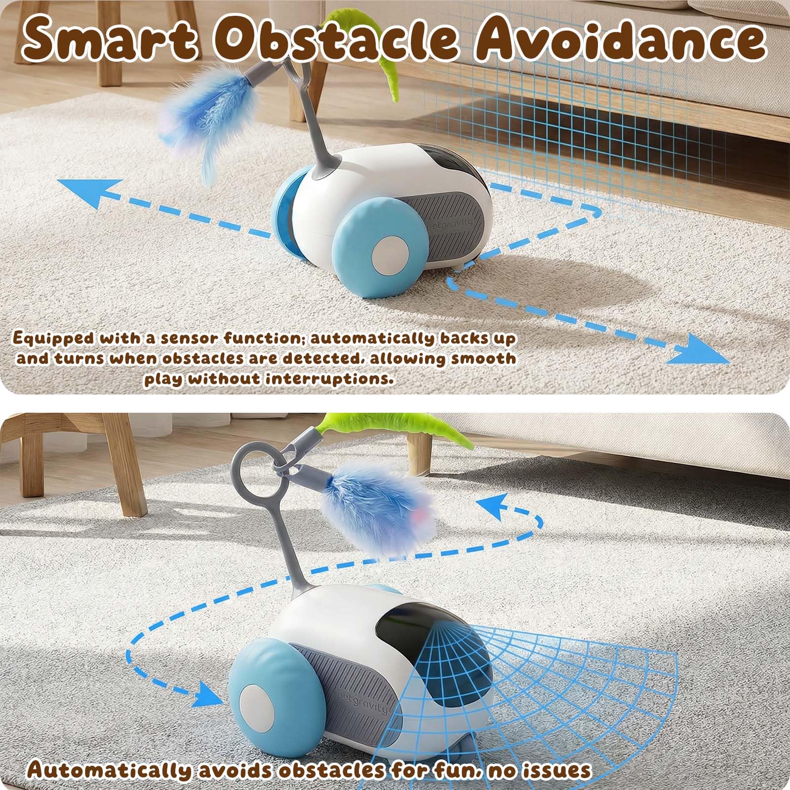 SDWUBQ toy is rechargeable via Type-C USB.