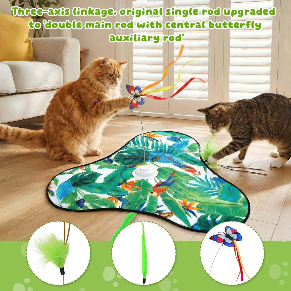 SDWUBQ USB-rechargeable cat toy for long-lasting playtime.