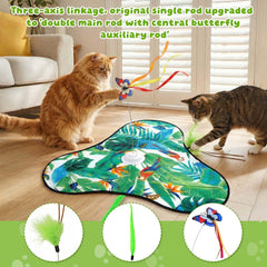 SDWUBQ USB-rechargeable cat toy for long-lasting playtime.
