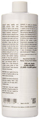 Seachem AmGuard 500ml being poured for quick ammonia binding during emergencies.