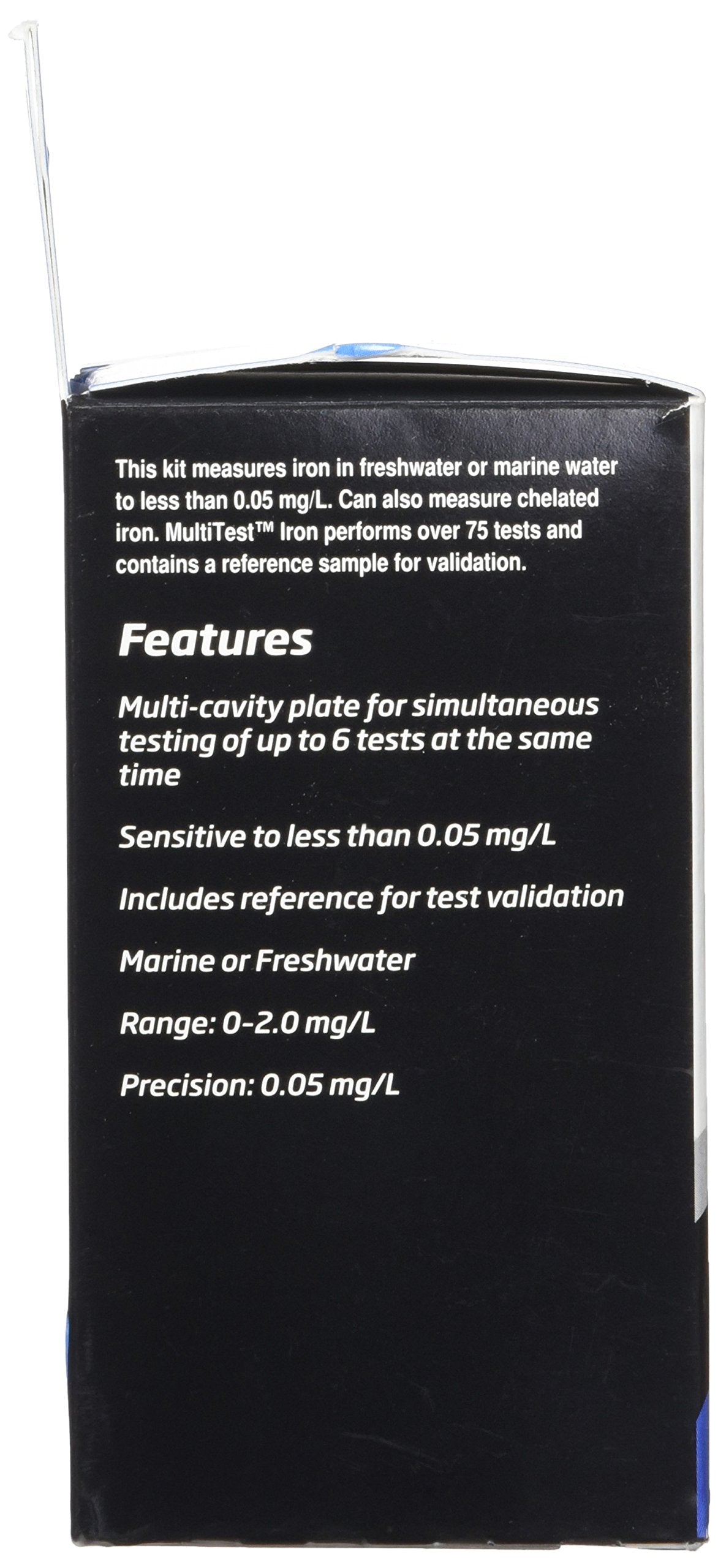 Seachem MultiTest Iron test plate used for six-test batches